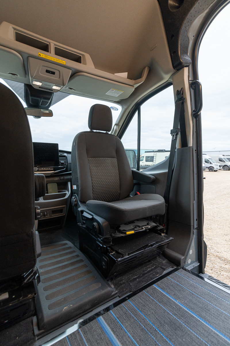 Interior of The Switchback by True North Custom Campers