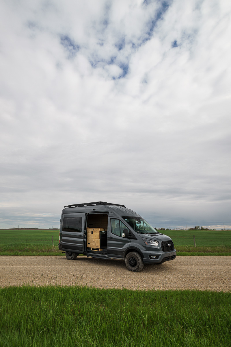 Exterior of The Switchback by True North Custom Campers